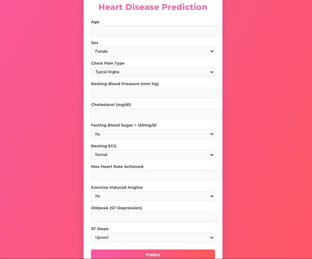 Heart Disease Prediction